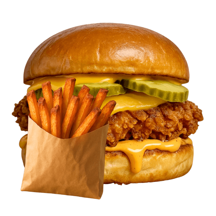 CHEESY BURGER | Restaurant Hyeres - Burgers & Tenders PAPA POULE