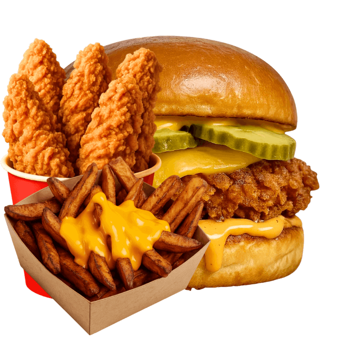 CHEESY BURGER | Restaurant Hyeres - Burgers & Tenders PAPA POULE