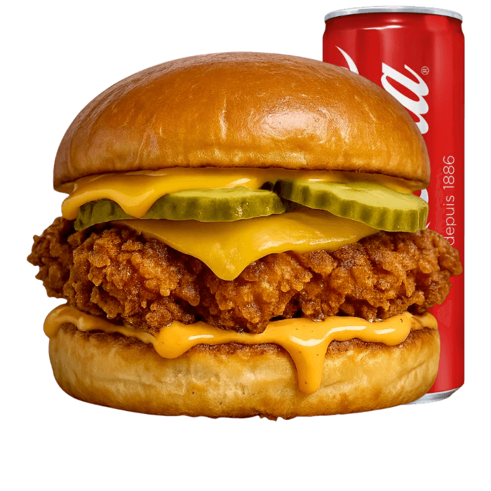 CHEESY BURGER | Restaurant Hyeres - Burgers & Tenders PAPA POULE