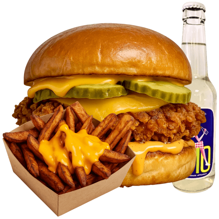 CHEESY BURGER | Restaurant Hyeres - Burgers & Tenders PAPA POULE