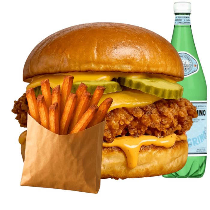 CHEESY BURGER | Restaurant Hyeres - Burgers & Tenders PAPA POULE