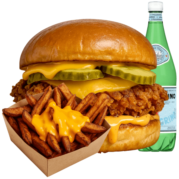 CHEESY BURGER | Restaurant Hyeres - Burgers & Tenders PAPA POULE
