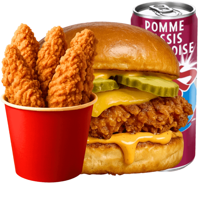 CHEESY BURGER | Restaurant Hyeres - Burgers & Tenders PAPA POULE
