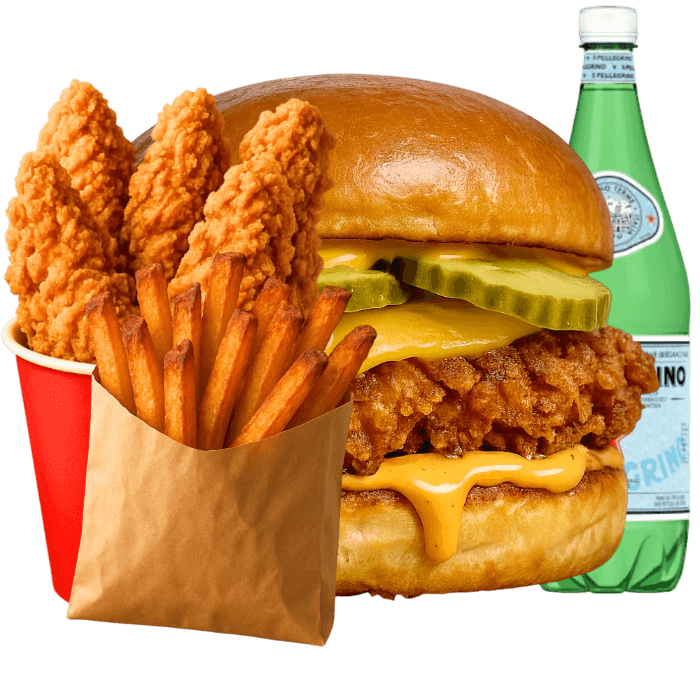 CHEESY BURGER | Restaurant Hyeres - Burgers & Tenders PAPA POULE