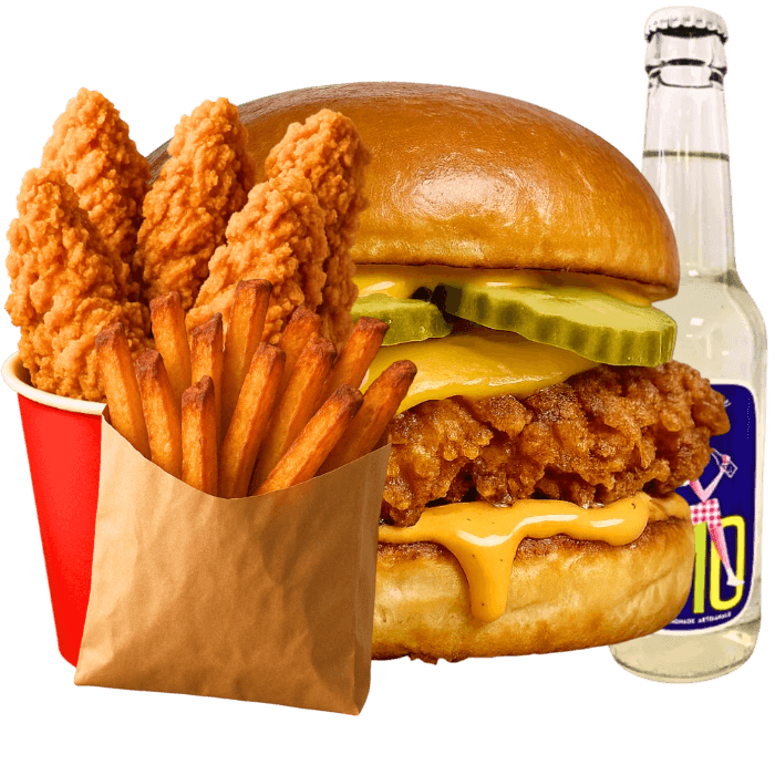 CHEESY BURGER | Restaurant Hyeres - Burgers & Tenders PAPA POULE