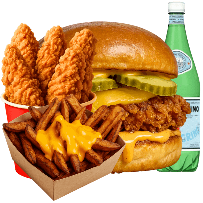 CHEESY BURGER | Restaurant Hyeres - Burgers & Tenders PAPA POULE